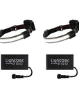 Lightbar Pro Battery Bundle — 2 headlamps and 2 batteries - front view