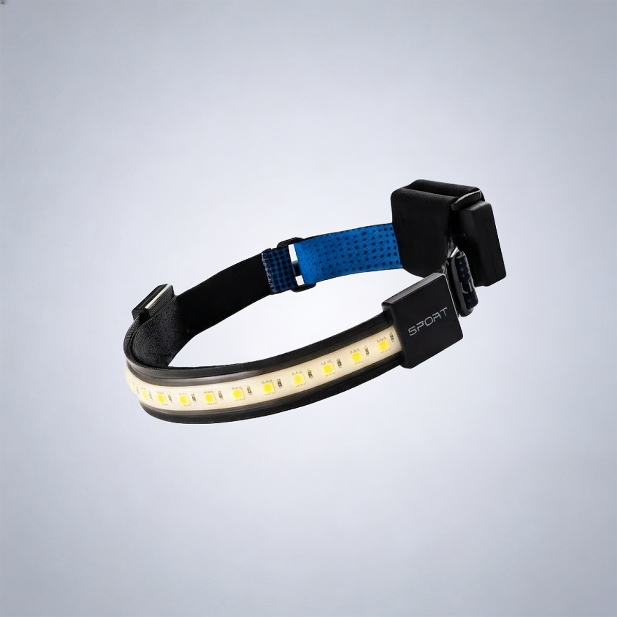Lightbar Sport headlamp on white background – an under $50 headlamp gift idea