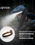 Lightbar Hardhat headband for hard hat mount - packaging