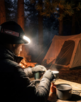 Lightbar Pro rechargeable LED headlamp - top view
