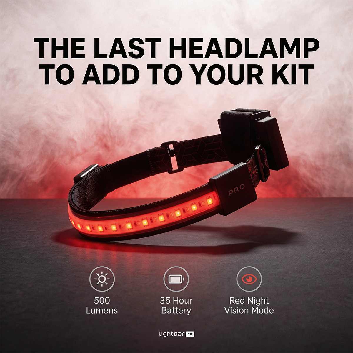 Lightbar Pro rechargeable LED headlamp - view 9